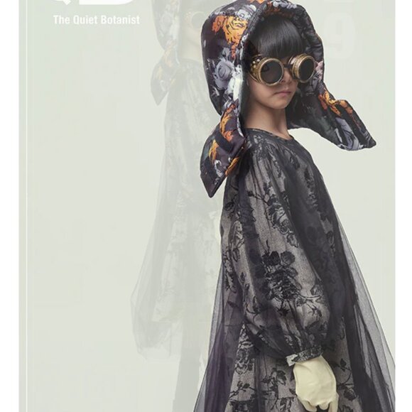 LITTLE CREATIVE FACTORY VINTAGE BLOOM TULLE DRESS GIRLS Black/Cream Size S NWT - Picture 6 of 6